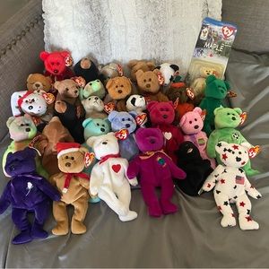 30 beanie babies